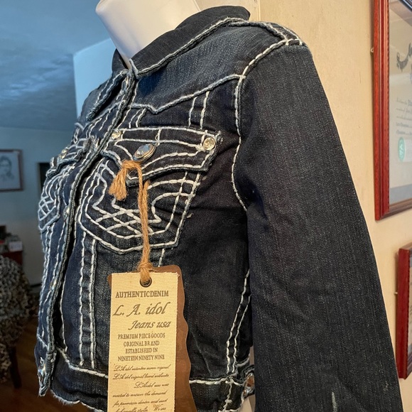 Cropped bling jacket - Picture 14 of 16